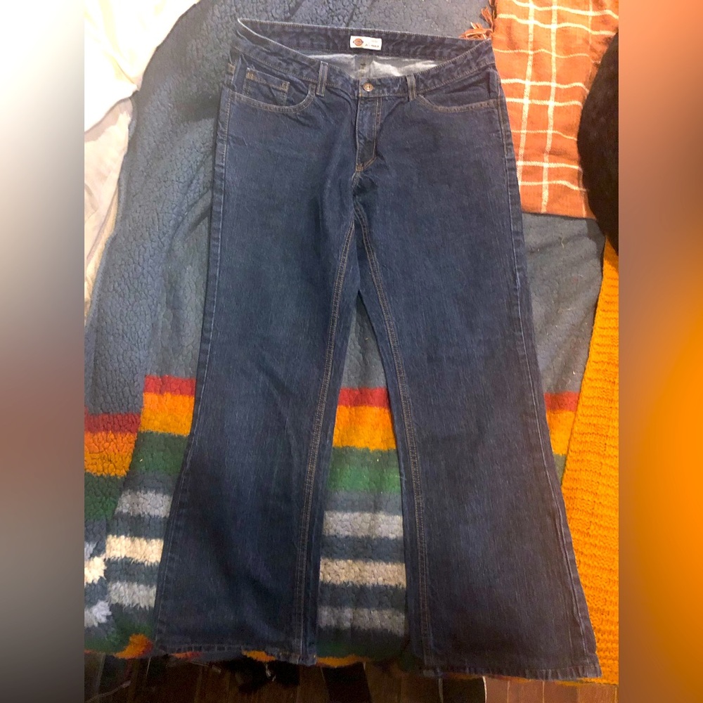Dickies Women Relaxed fit Denim jeans 10R gently used.
